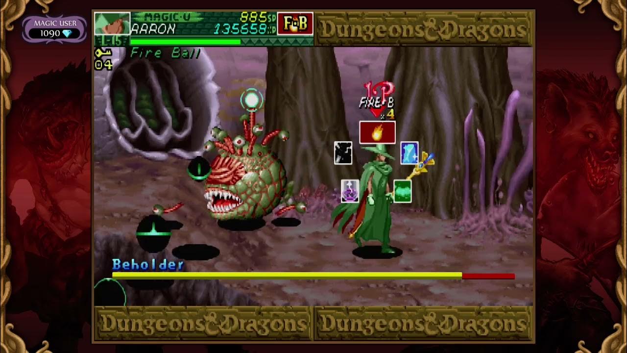 DUNGEONS & DRAGONS: CHRONICLES OF MYSTARA Magic User Beholder Boss