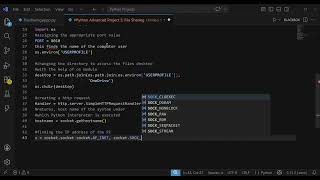 (5) Advanced Python Project 5: File Sharing App in Python