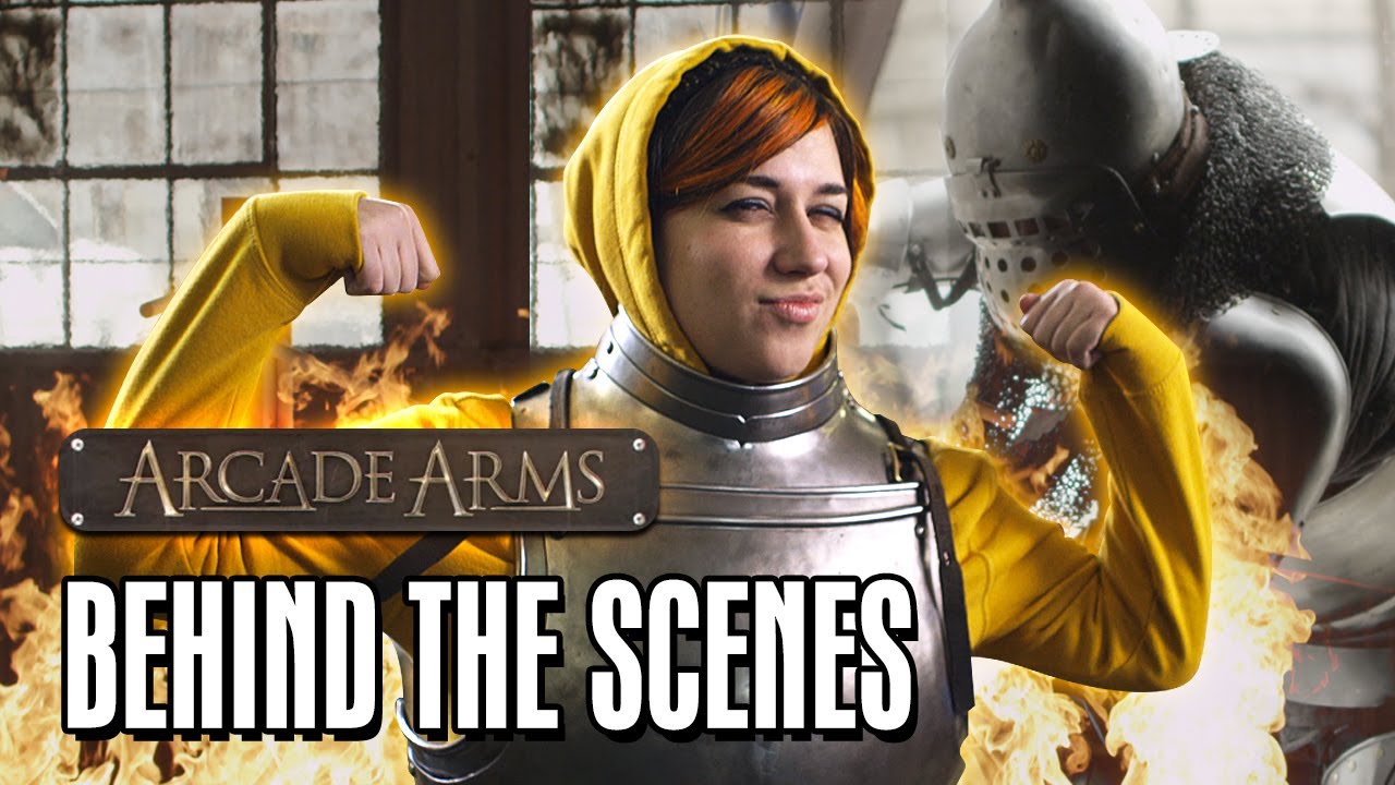 Creating A Final Fantasy Polearm - Behind the Scenes of Ep 2 Arcade Arms
