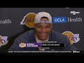 Russell Westbrook Postgame Interview | Los Angeles Lakers lose to Utah Jazz 122-109