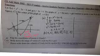 22 Past Paper Additional Math 2002 Q11