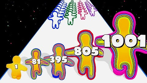 Stackman Run 3D (LAYER RUNNER) - Level Up Layer Run Math Game, Layer Man Run