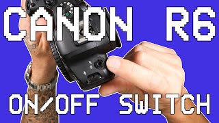 Canon EOS R6 On/Off Switch Repair | Replacing the Top Cover