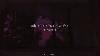 Y nisiquiera me pensaste un 29 de febrero ❤️‍🩹/Morat/letra/Como te atreves a volver/☆Alex Anoushka☆