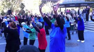 Senior Citizen Flash Mob