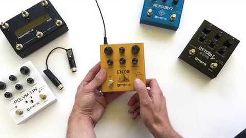 Setting Meris Pedals for MIDI