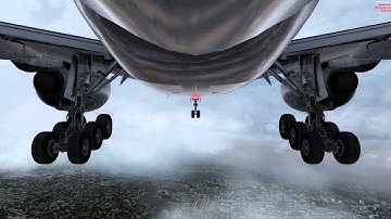 PMDG 777 flight KSFO-YSSY - Approach and landing - UAL863 - Prepar3d V3.1