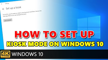 How to set up Kiosk Mode on Windows 10 (how to run only one app on Windows 10).