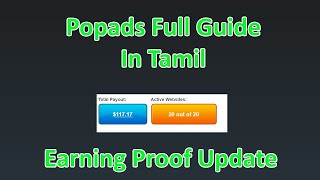 What is POP Ads, Implementation, Ideas, Earning Report [$117] Popads in Tamil screenshot 3