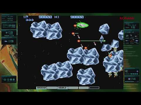 Gradius II Gofer no Yabou TYPE 1 • Perfect Run Playthrough • PS5 XSX SW PC