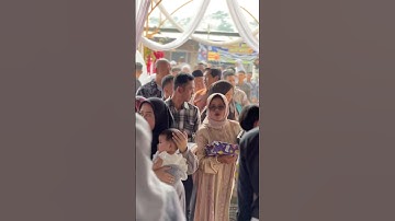 Suasana pernikahan adat Sunda di perkampungan #youtube #shorts #viral #fypシ #wedding #fypシ