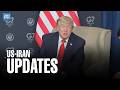 US-Iran Updates: Trump Threatens 'Dropping Bombs' if Iran Doesn't 'Behave' | G7 | Dawn News English