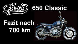 Mash Six Hundred Classic 700 km Fazit Soundcheck SR 500 Hommage