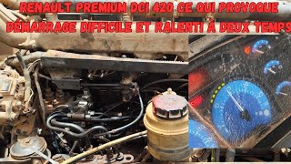 Renault trucks premium DCI. DÉMARRAGE DIFFICILE #renaulttrucks #premuim #dci