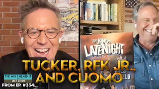 Mike Rowe & Greg Gutfeld Talk Tucker Carlson, RFK Jr., and Chris Cuomo’s Face | The Way I Heard It