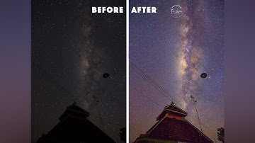 MILKYWAY PHOTO EDITING | PHOTOSHOP CC TUTORIAL