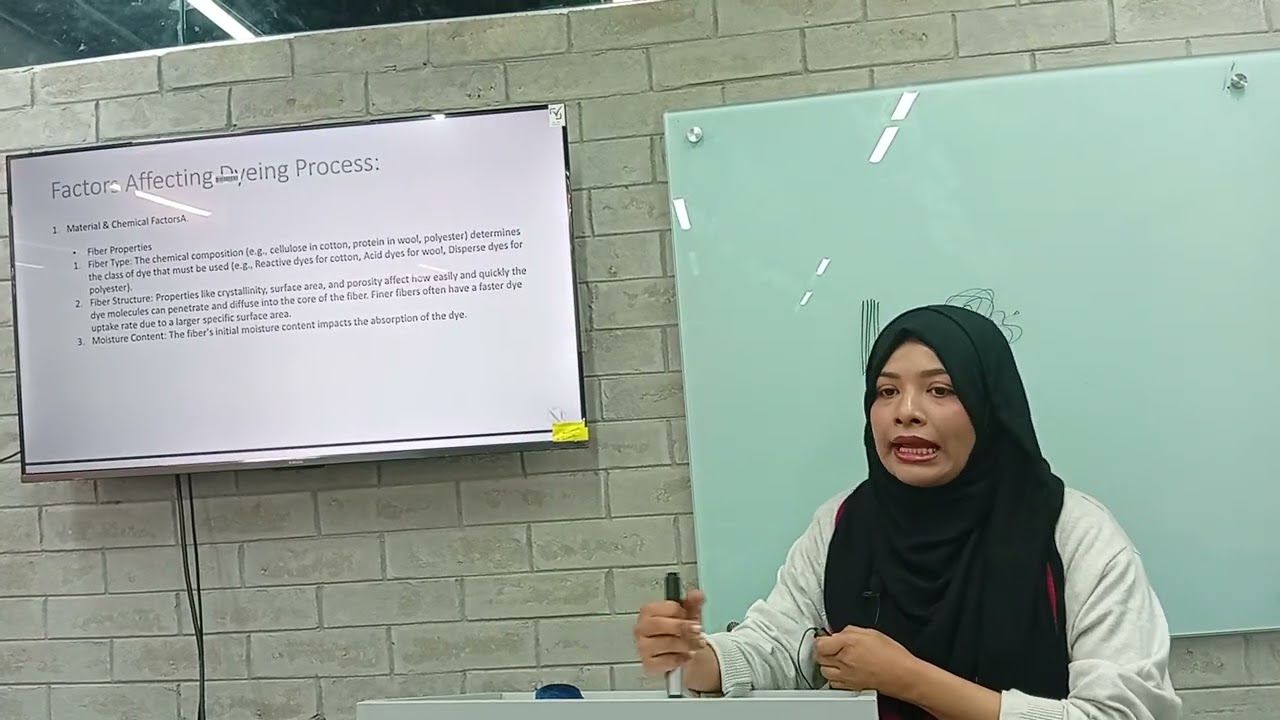 Производство одежды IV | Окрашивание и печать одежды | Текстиль | Тахасин Тасфиа | Университет уч...