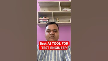 AI tool for test engineers #ai #lifelessons #tools #automation #software #testing #digital #shorts