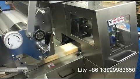 Bakery packaging machine, sliced bread flow wrap machine, flow wrapper, horizontal packaging machine