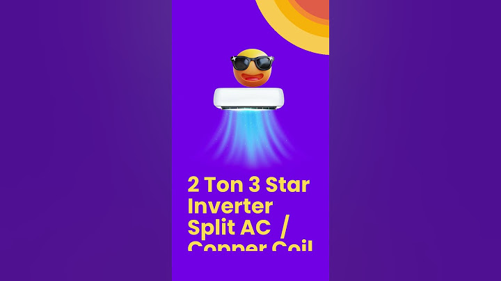 🥶 ஜில்லுனு காத்து 🪟 ஜன்னல சாத்து ❄️ Smart AC /1 Ton 3 Star Inverter Split AC, Copper Coil- Rs.28,900