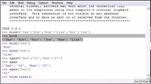 Python Programming Tutorial   19   Dictionary