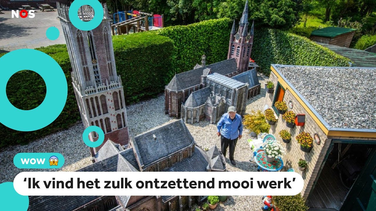 Man bouwt kerken na met duizenden steentjes