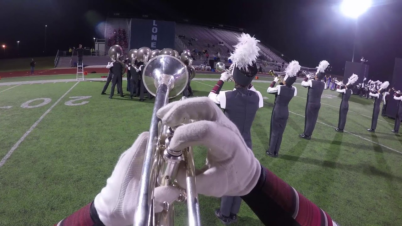 Wylie HS Marching Band 2019 Lead Trumpet Cam - Senior Night
