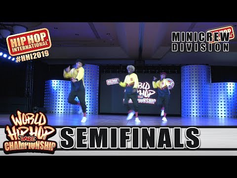 Da'Zone - Germany (MIniCrew) | HHI 2019 World Hip Hop Dance Championship Semis