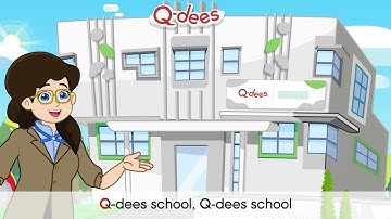 What Are The Colours? (of the Q-dees School) | Fun Learning | Songs and Nursery Rhymes For Children