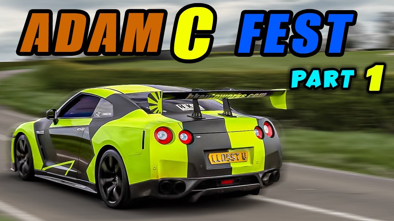 Modified Cars Leaving AdamC Fest 2023 - YouTube