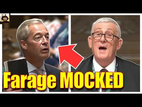 Nigel Farage MERCILESSLY MOCKED While Taking The OATH