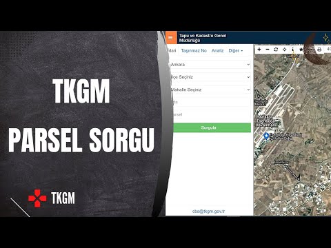 TKGM Parsel Sorgu | Parsel Sorgulama | Tapu Kadastro | Mühendisin Günlüğü