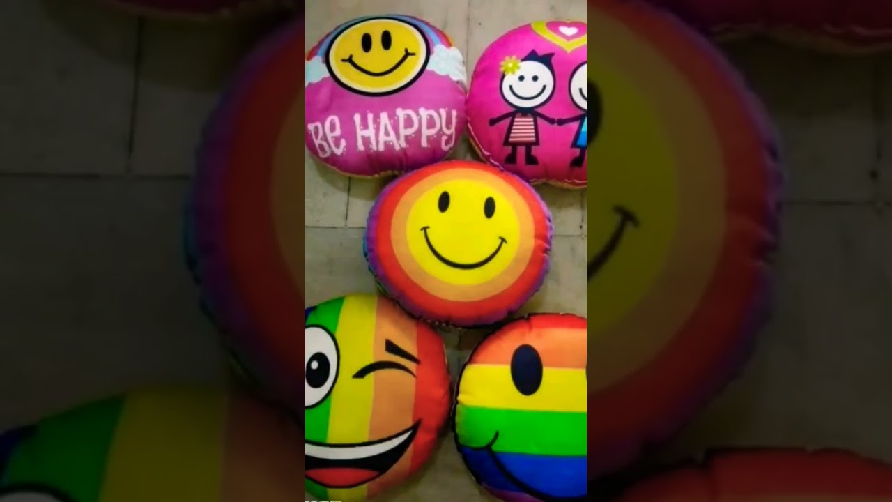 Emoji Pillow || Smiley cushion|| 5 pc set ||Cheap price 🛍🌟🔥 