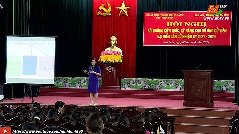 Nâng cao kỹ năng bầu cử cho nữ ứng cử viên