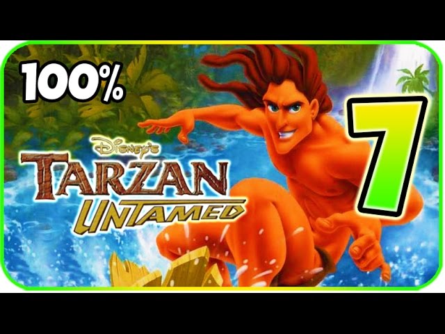 Tarzan Untamed Walkthrough Part 7 - 100% [Tarzan Freeride] (PS2