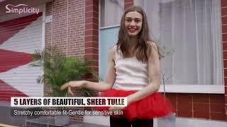 Simplicity Layered Tulle Tutu Skirt