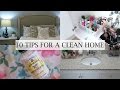 10 Tips For a Clean Home | Erica Lee