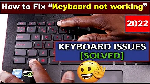 How to fix keyboard problem | Laptop keyboard not working | keyboard is not working in pc
