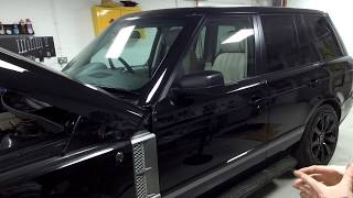 Sunroof water leaks & fault finding on Range Rover L322