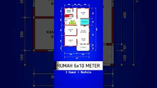 Desain Rumah 6x10