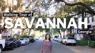 Historic Savannah, GA Walking Tour: Cathedral, Vaults, & SquaresOh My! | Vlog