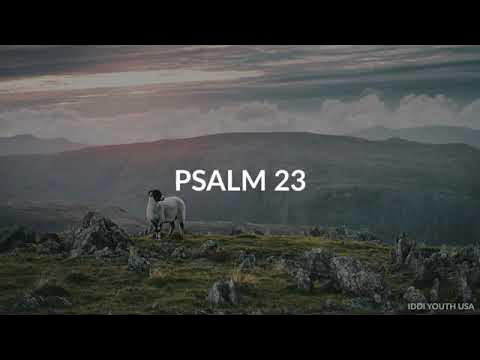 Salmos 23 em inglês - Inglês e Fé - By Gleyce Rezende 