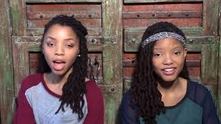 Video thumbnail of "Beyonce 'Pretty Hurts Chloe x Halle Cover'"