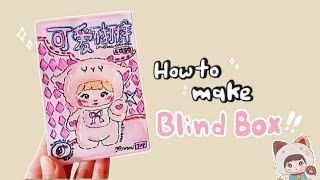 Tutorial Blind Box Making Nommi Blind Box Paper.