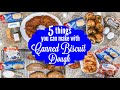 5 Tasty Ways to Use Canned Biscuit Dough | Amazing Recipes Using Pillsbury Biscuits! | Julia Pacheco