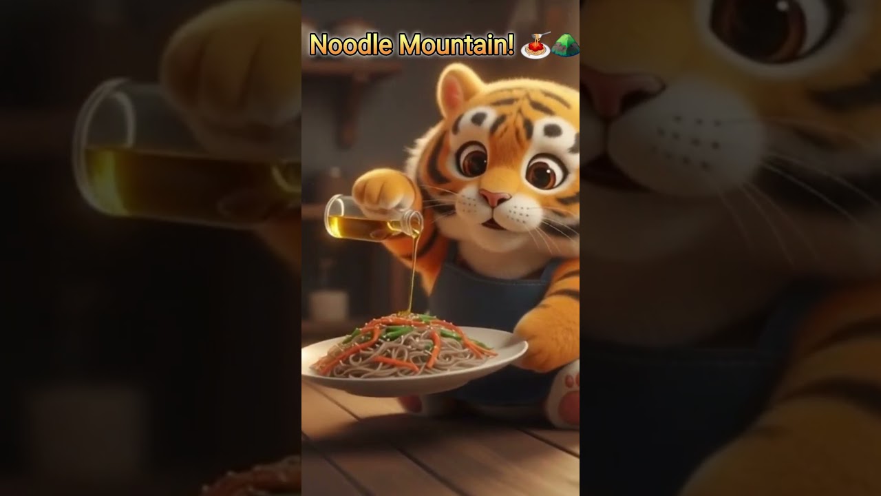 Meat-Free Tiger's Secret Recipe 🤫 #japchae