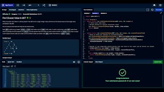 Find Closest Value In BST (AlgoExpert)