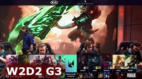 G2 eSports vs Rogue | Week 2 Day 2 of S9 LEC Spring 2019 (ex-EULCS) | G2 vs RGE W2D2