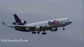 FedEx MD-11 Landing At worth international Airport