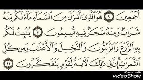 ما تيسر من سورة النحل للشيخ جمال خيري